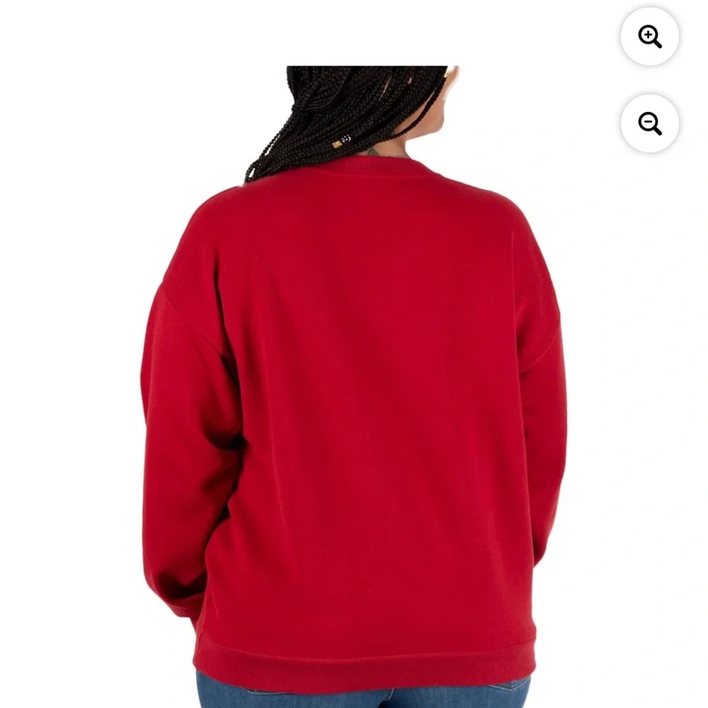 Ladies state of mind  most wonderful time of the year holiday sweatshirt - Picture 3 of 8